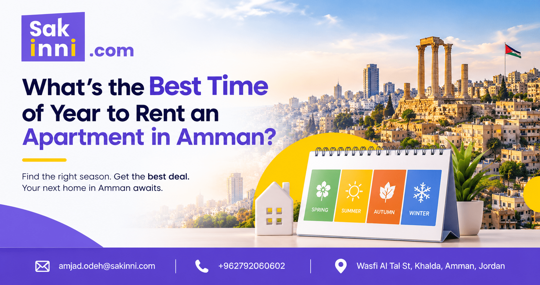 What's the Best Time of Year to Rent an Apartment in Amman?